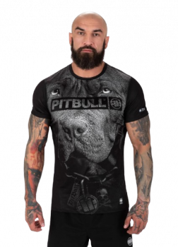 Pit Bull T-Shirt Mesh Performance Pro plus Born in 1989